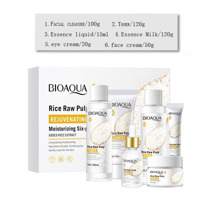 Puree Skin Rejuvenation Moisturizing Six-piece Set Hydrating Skin Care Products