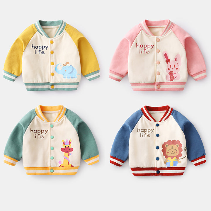 Baby Jacket Spring And Autumn Clothes, Toddler Jacket, Boys' Clothes