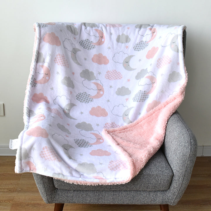 Baby Flannel Blanket Shawl Blanket