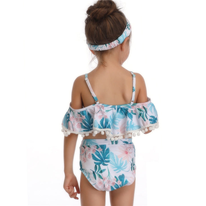 New Amazon Children'S Swimwear European And American Girls' Swimwear Manufacturers Spot Wholesale