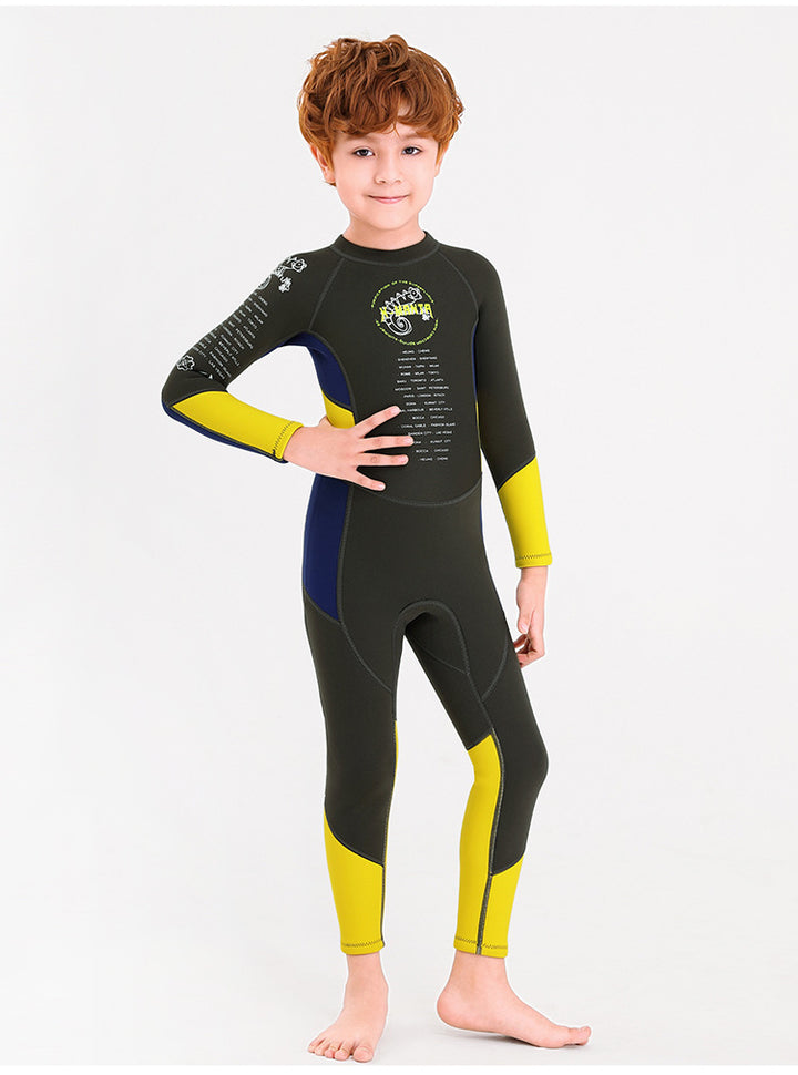 Children diving suit