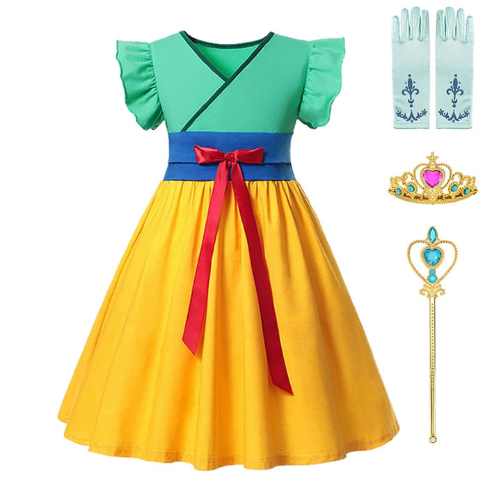 Princess Dress Dress Children's Clothing Girls Dress Girls Skirt Cotton