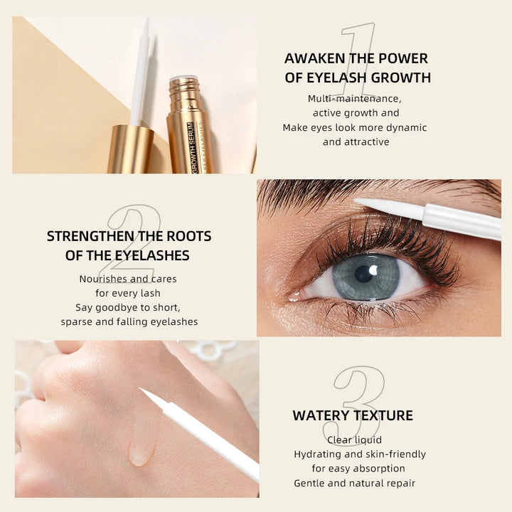 Fast Eyelashes Enhancer Longer Thicker Fuller Lashes Eyebrows Lift Eye Care Products Makeup