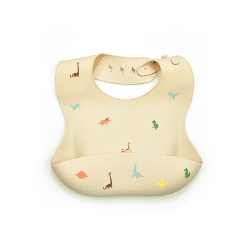 Baby Silicone Waterproof Infant Bibs