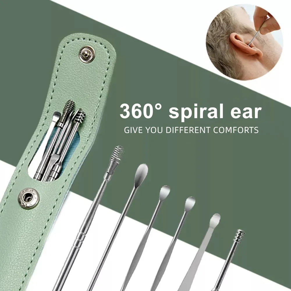 6Pcs/set ear cleaner Ear Wax Pickers